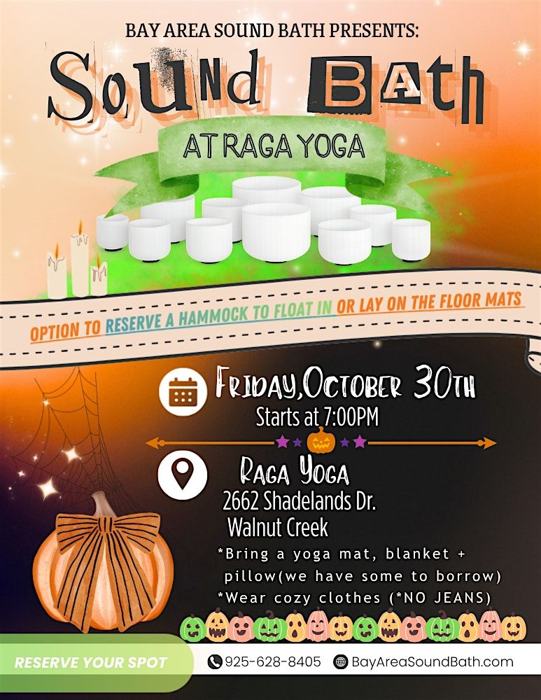 Sound Bath with Option to Float in a Hammock