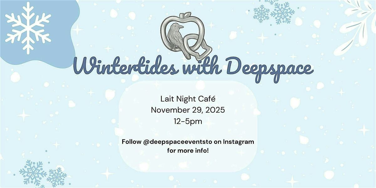 Wintertides with Deepspace, 29 November | Event in Toronto | AllEvents