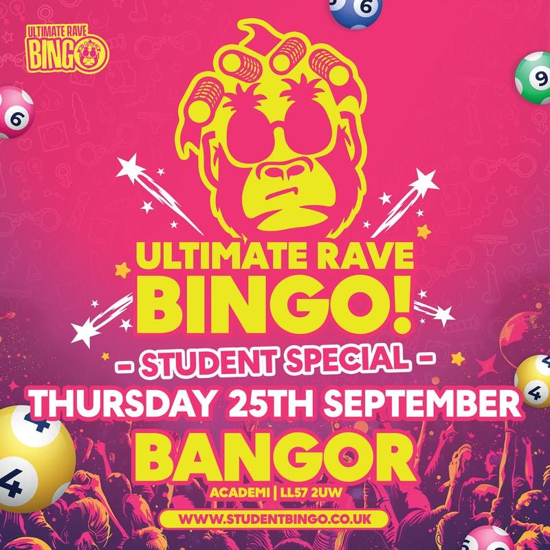 Ultimate Rave Bingo a night of all out mischief ﻿🎉, 25 September | Event in Bangor | AllEvents