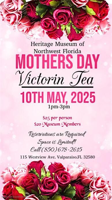 Mothers Day Victorian Tea, 10 May | Event in Valparaiso | AllEvents