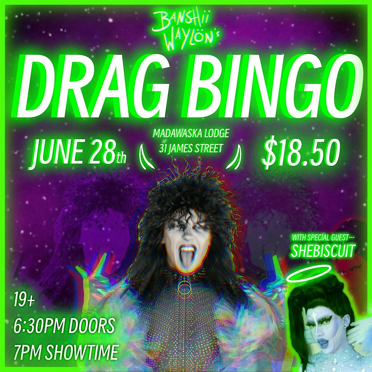 BANSHII WAYLÖN’S DRAG BINGÖ, 28 June | Event in Arnprior | AllEvents