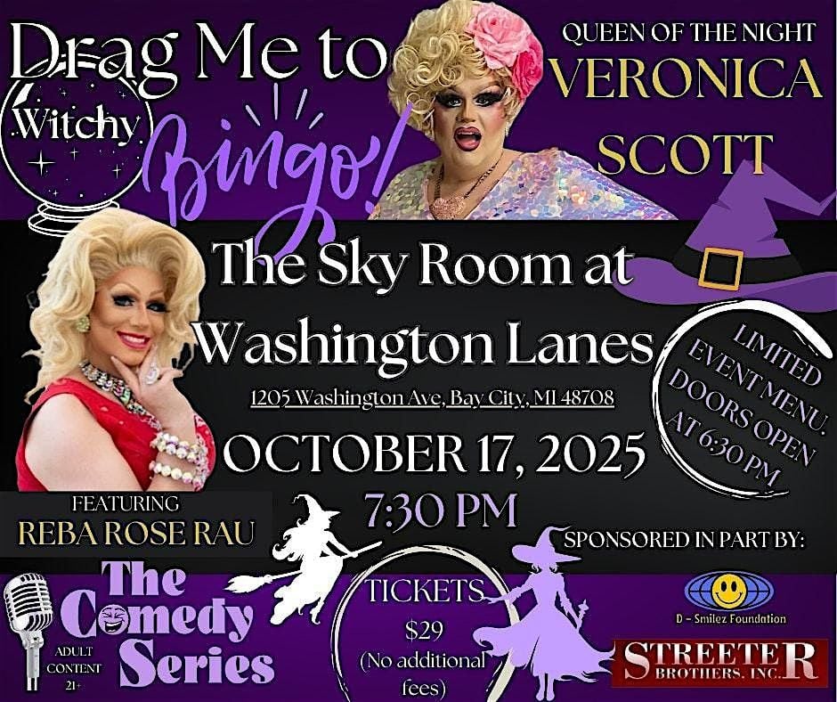 Drag Me to Witchy Bingo- The Sky Room- Bay City, 17 October | Event in Bay City | AllEvents