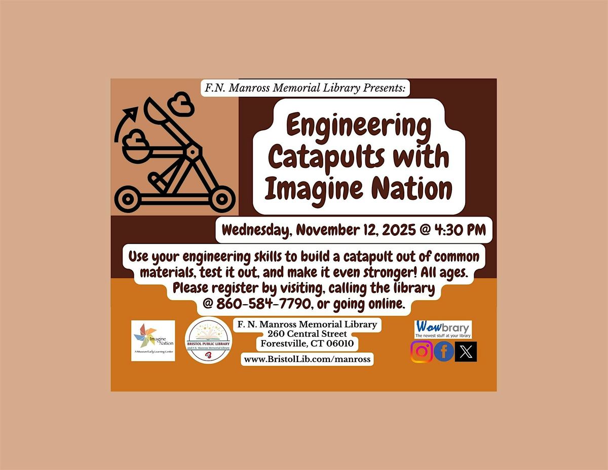 Engineering Catapults with Imagine Nation, 12 November | Event in Bristol | AllEvents