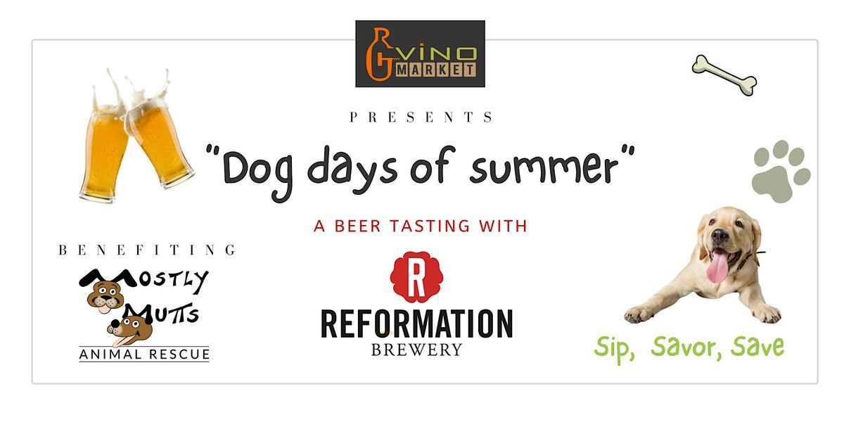 Dog Days of Summer - A Beer Tasting to Benefit Mostly Mutts, 17 July | Event in Acworth | AllEvents