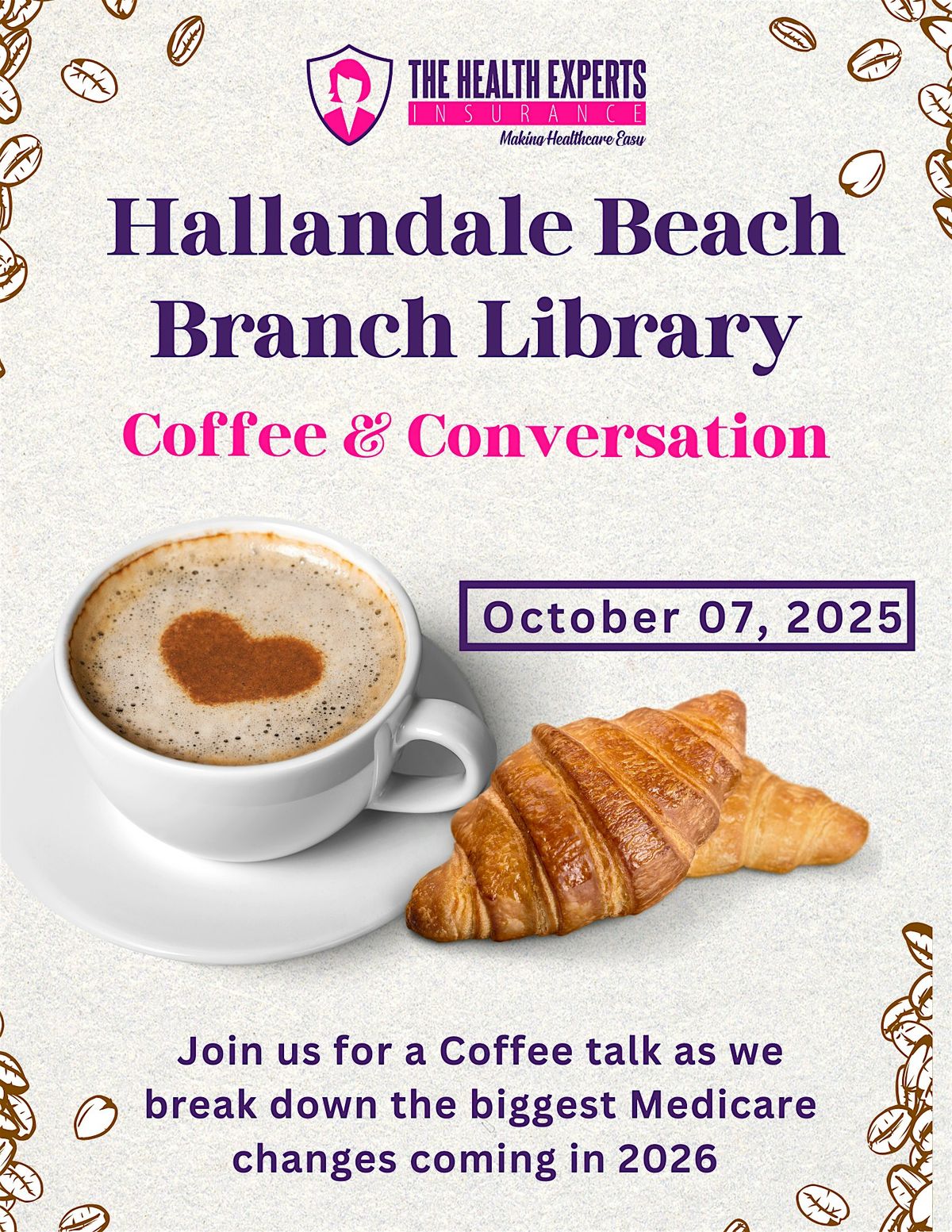 Hallandale Beach Branch Library Coffee & Conversation | Event in Hallandale Beach | AllEvents