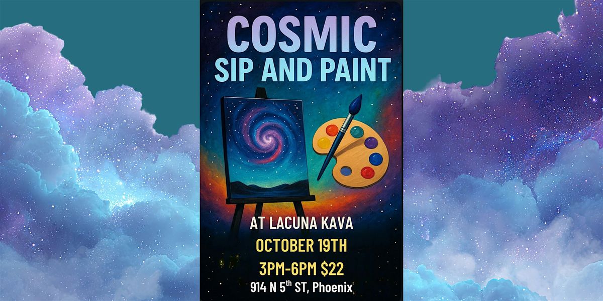 Cosmic Sip & Paint : Astrology with a twist!, 19 October | Event in Phoenix | AllEvents