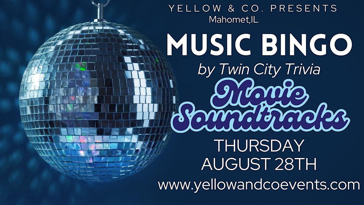 Music Bingo  by Twin City Trivia   @ Yellow & Co., 28 August | Event in Mahomet | AllEvents