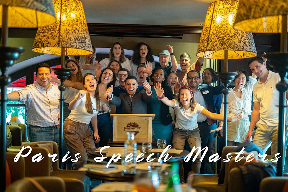 Come join the club where good speakers become GREAT!, 26 May | Event in Paris | AllEvents