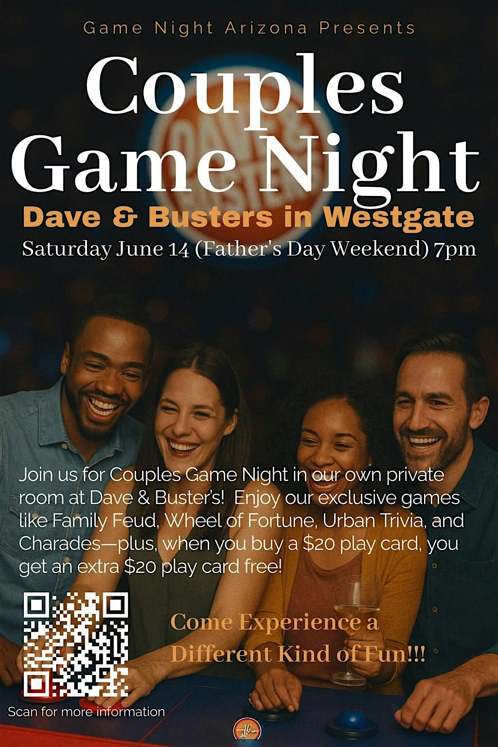 Couples Game Night, 14 June | Event in Glendale | AllEvents