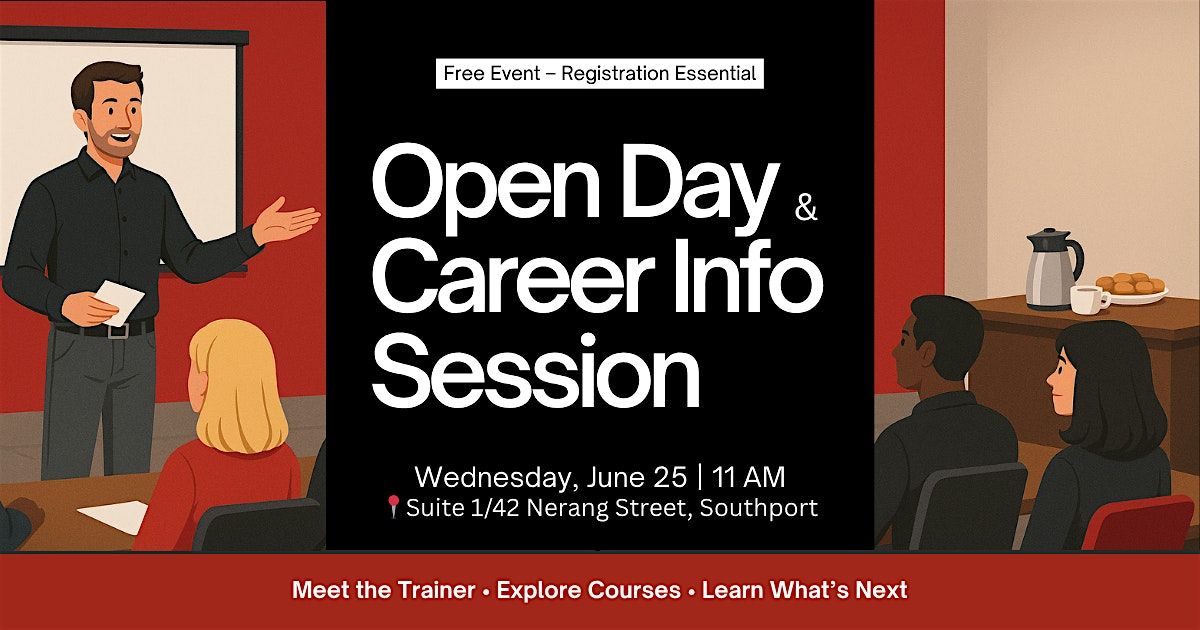 Start Your Career in Security – Info Session, 25 June | Event in Southport | AllEvents