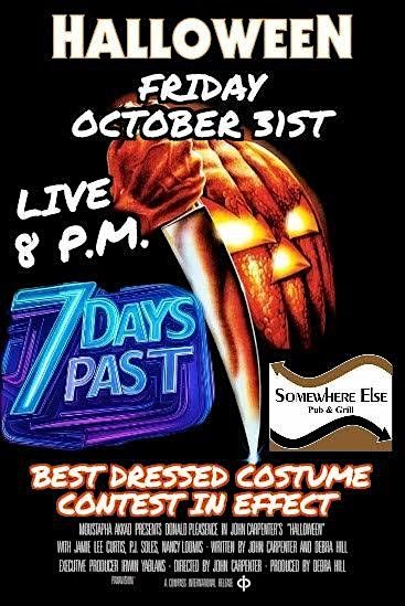 7 Days Past Halloween Party!, 31 October | Event in Saskatoon | AllEvents