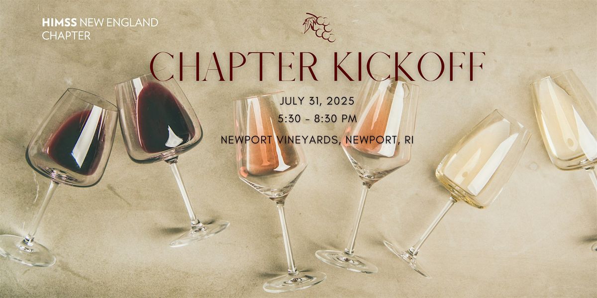 2025 HIMSS New England Chapter Kickoff, 31 July | Event in Middletown | AllEvents