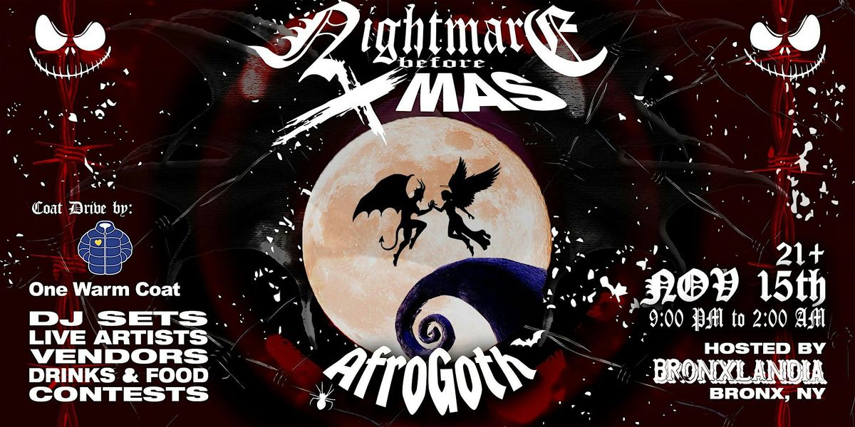 Nightmare Before X-Mas, 15 November | Event in The Bronx | AllEvents