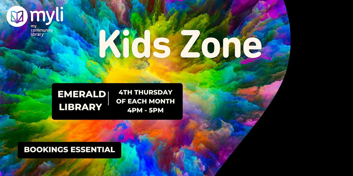 Kids Zone @ Emerald Library | Event in Emerald | AllEvents
