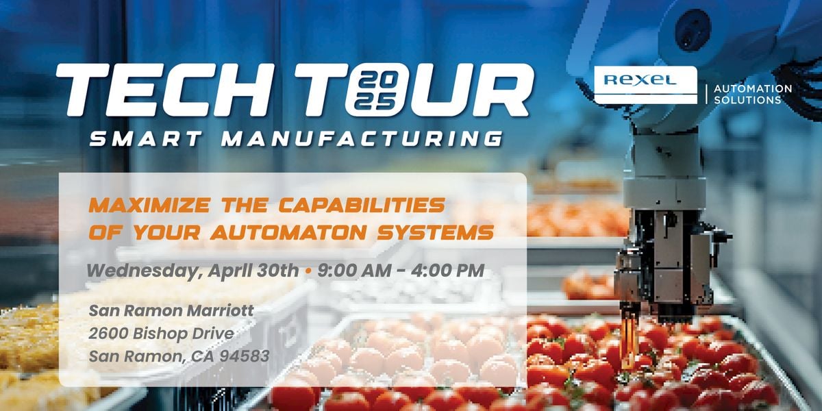 Rexel Tech Tour 2025: Smart Manufacturing (CA) | Event in San Ramon | AllEvents