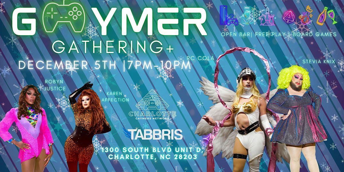 CGN Presents: Gaymer Gathering, 5 December | Event in Charlotte | AllEvents