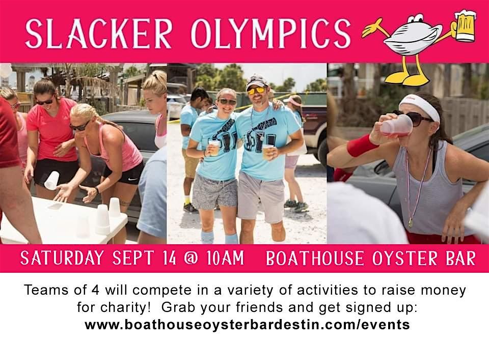 Slacker Olympics, 13 September | Event in Destin | AllEvents