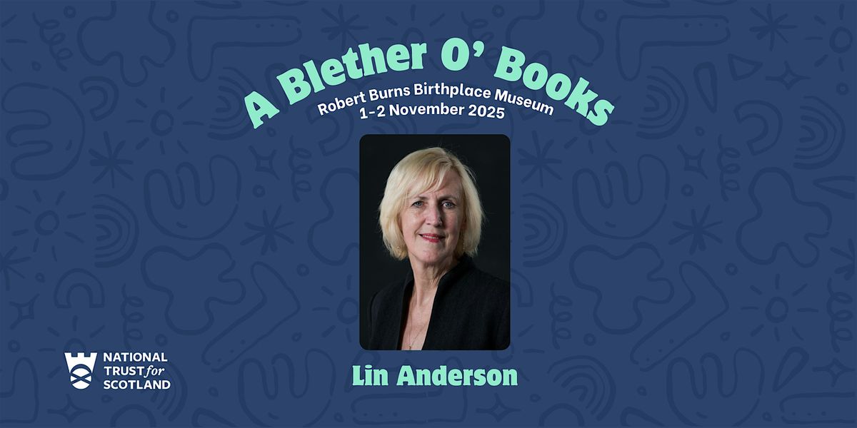 A Blether O' Books with Lin Anderson, 2 November | Event in Alloway | AllEvents