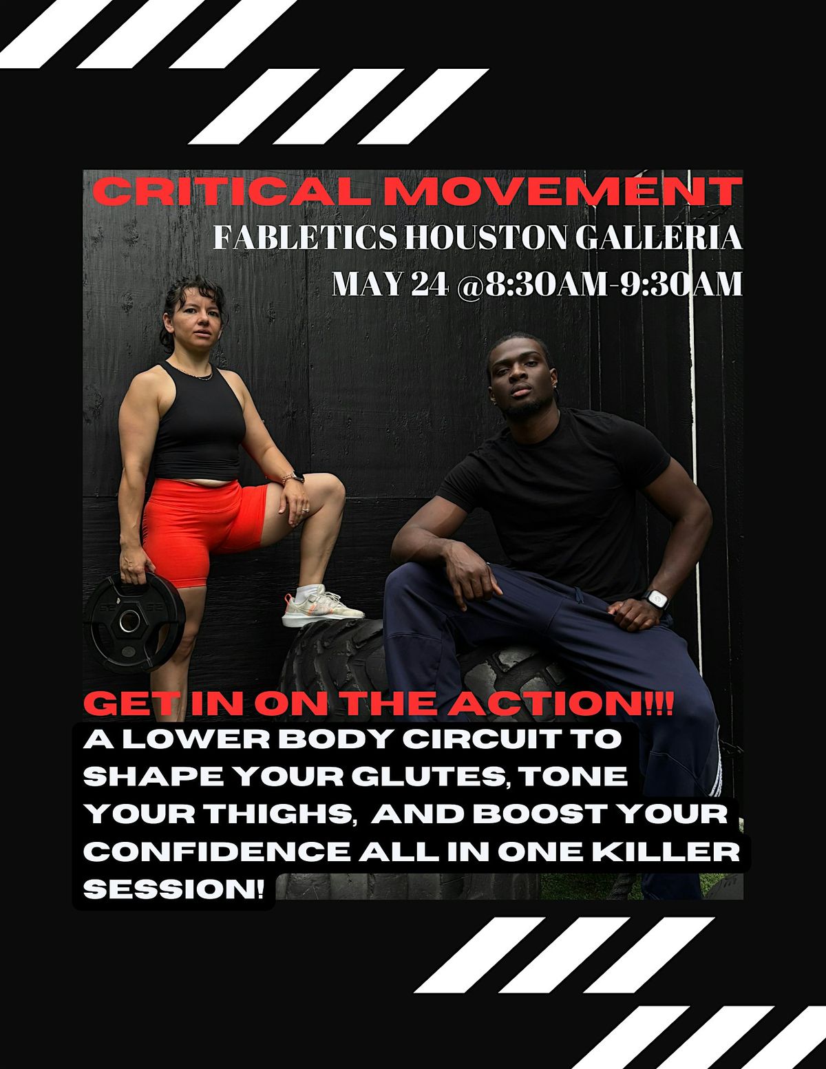 Legs & Glutes by Critical Movement, Fabletics @ Houston Galleria, 24 ...