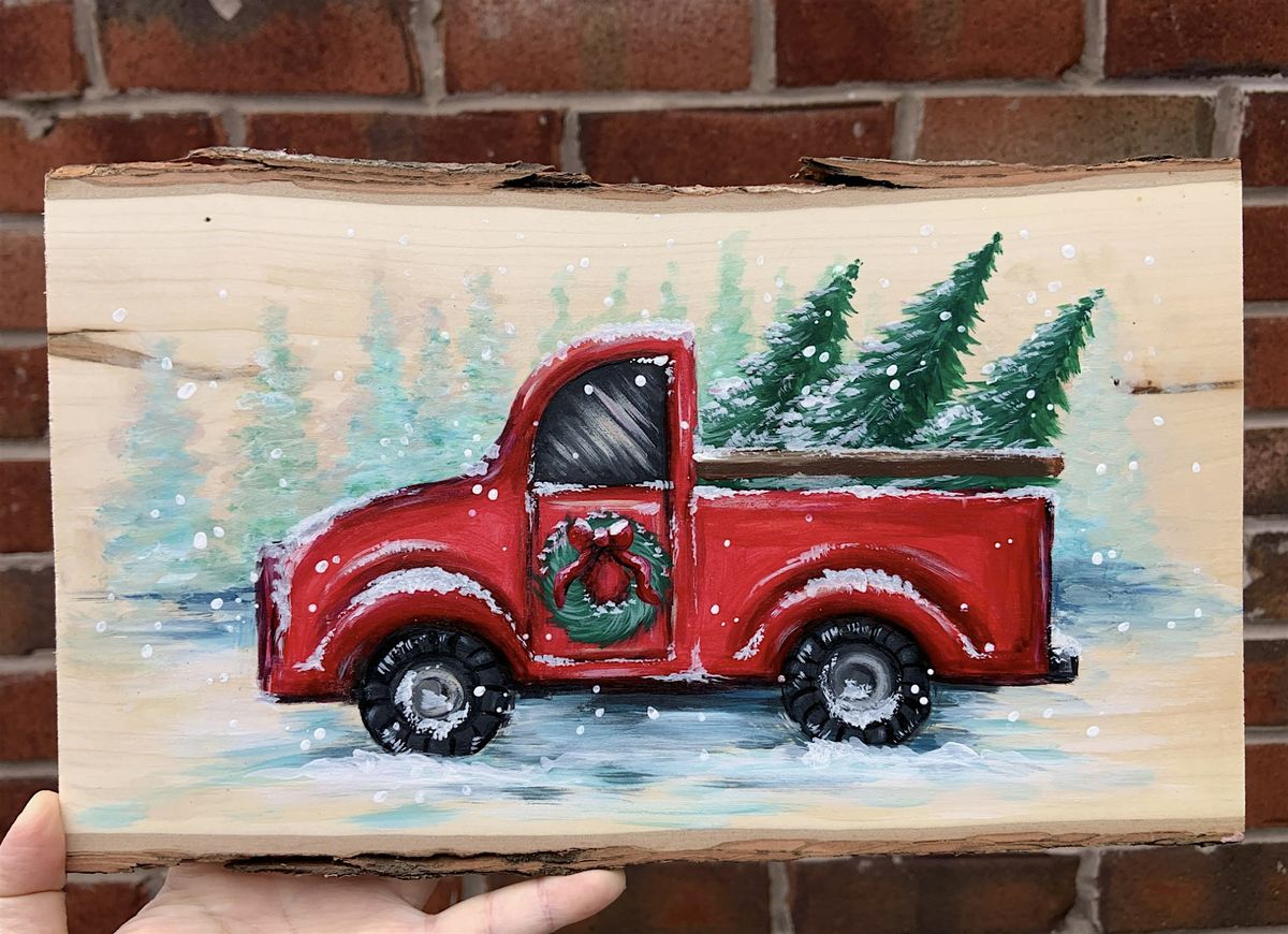 Paint on A Wood Slab! The Perfect Tree, 7 December | Event in Carbondale | AllEvents