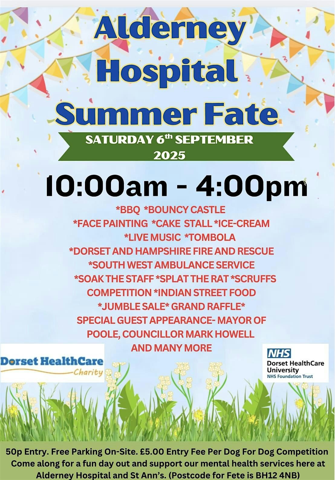Dorset Healthcare NHS Summer Fete, 6 September | Event in Parkstone | AllEvents