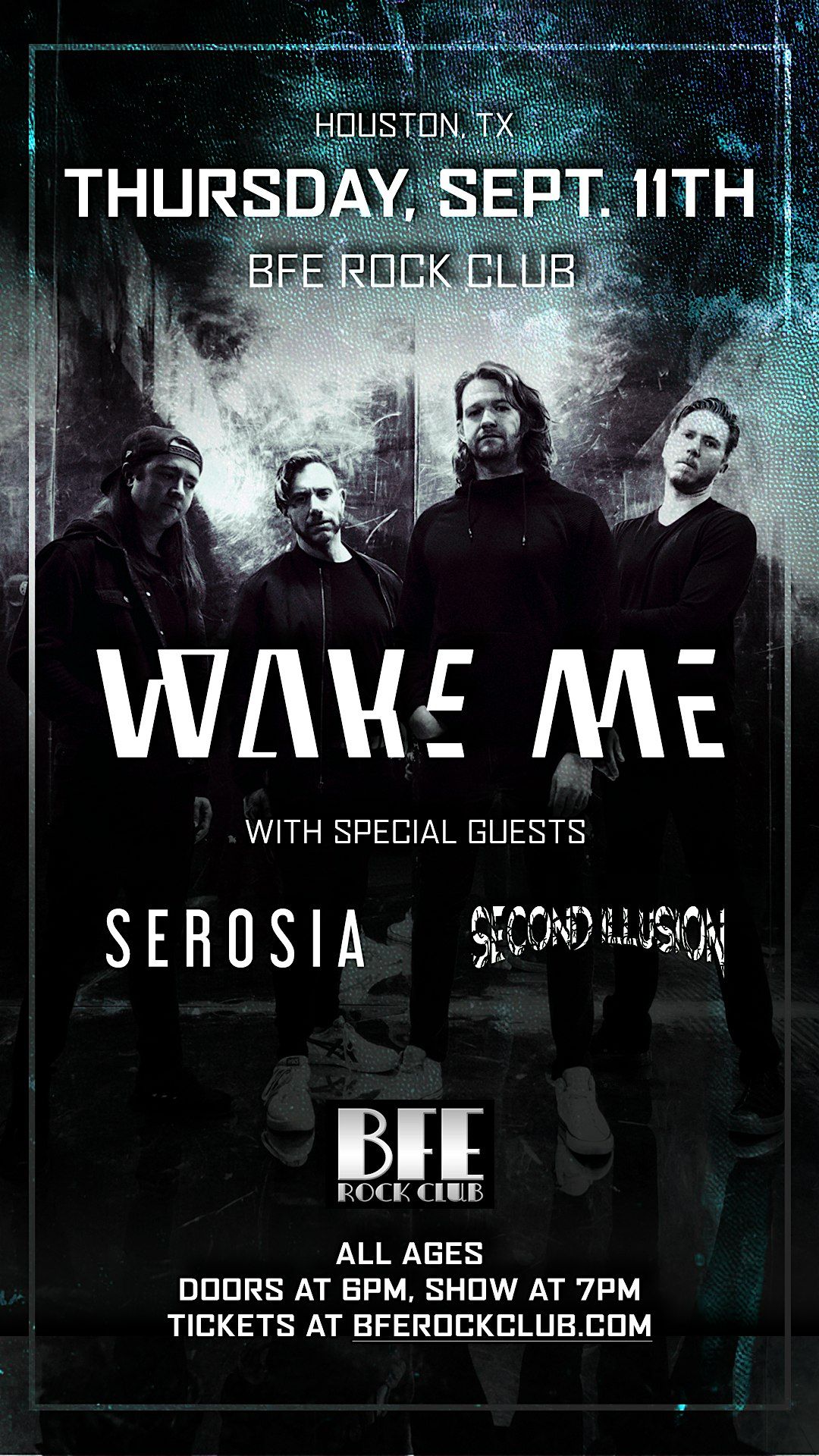 WAKE ME  W/ SEROSIA & SECOND ILLUSION, 11 September | Event in Houston | AllEvents