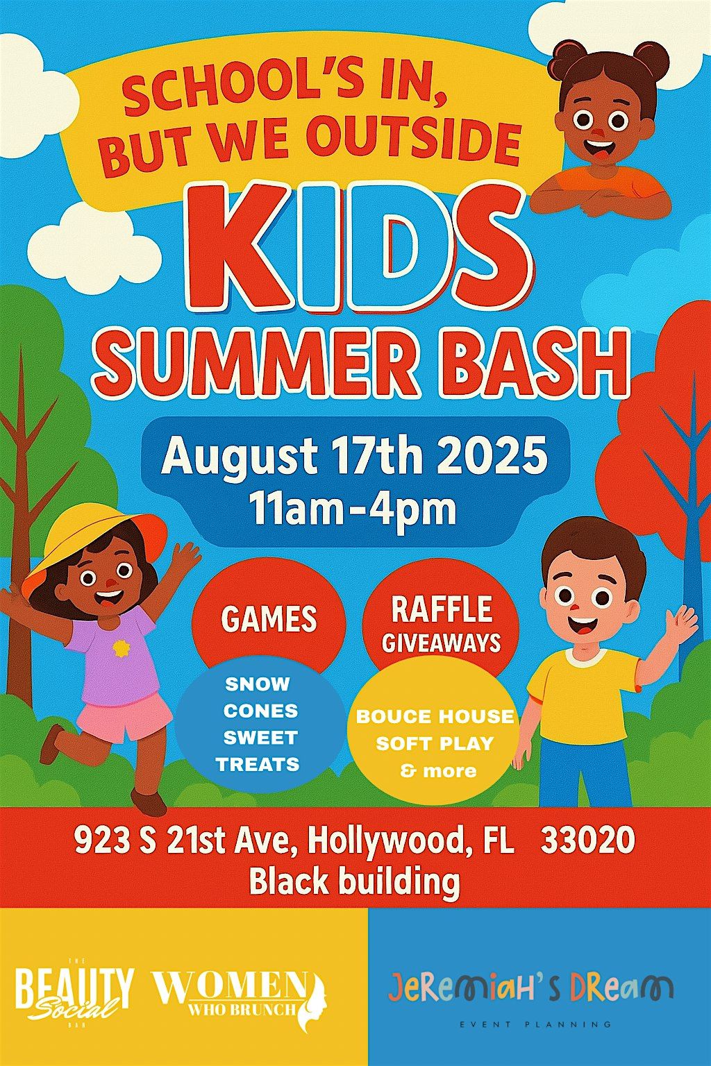 Schools in but we outside, kids summer bash, 17 August | Event in Hollywood | AllEvents