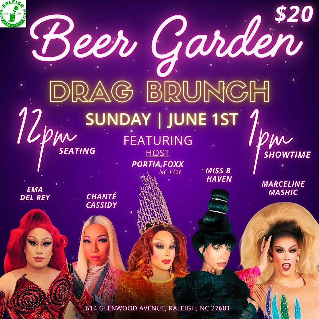 Beer Garden Drag Brunch June, 1 June | Event in Raleigh | AllEvents