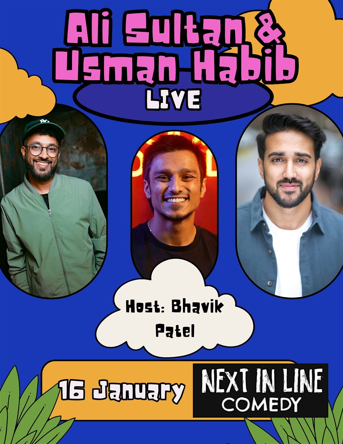 Ali Sultan and Usman Habib Live!, 16 January | Event in Philadelphia | AllEvents