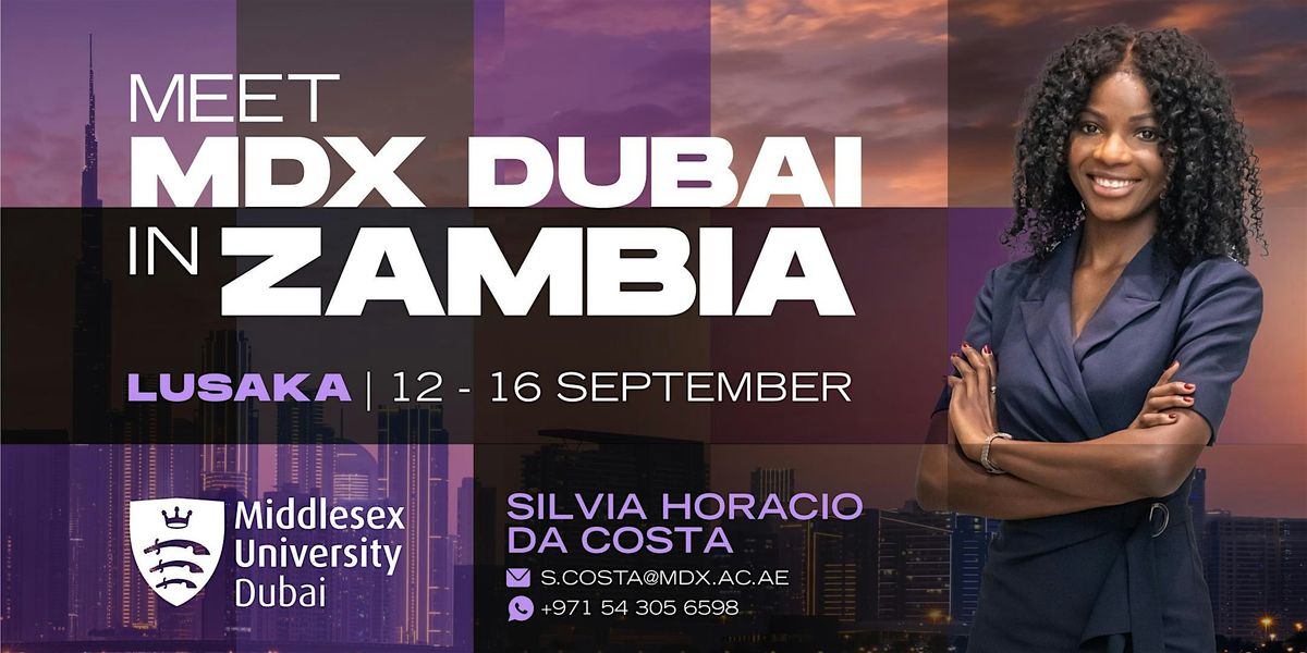Meet MDX Dubai in Zambia, 12 September | Event in Lusaka | AllEvents