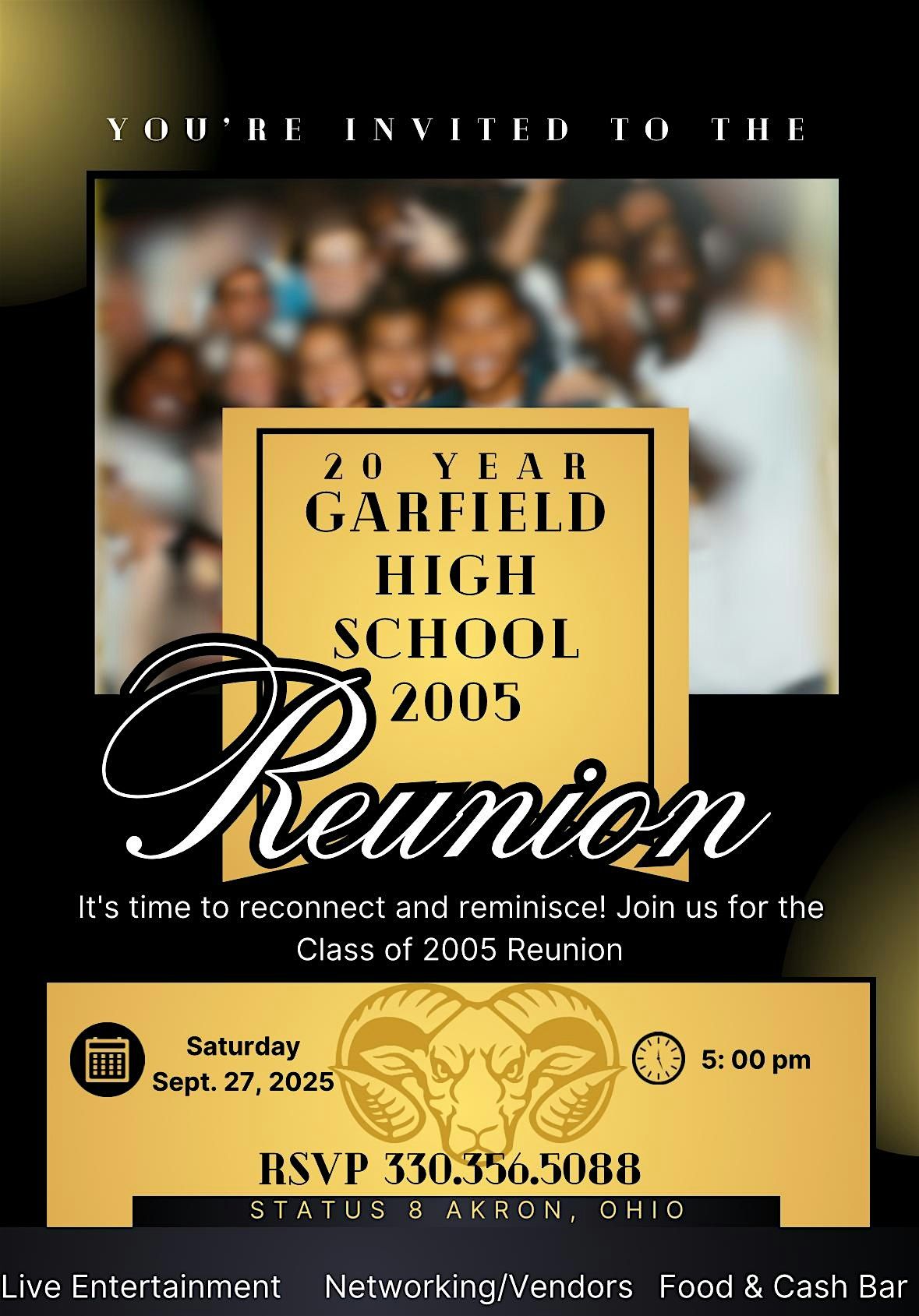 Garfield High School 20 Year Reunion, 27 September | Event in Akron | AllEvents
