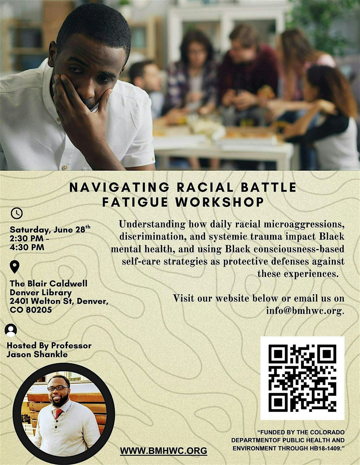 Navigating Racial Battle Fatigue Workshop, 28 June | Event in Denver | AllEvents