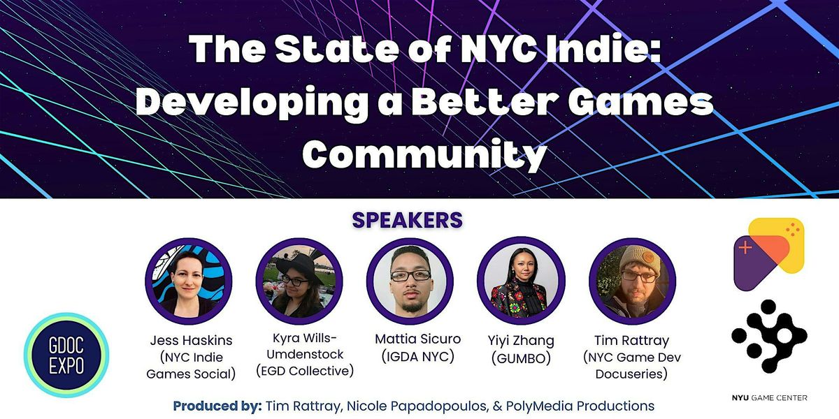 The State of NYC Indie: Developing a Better Games Community, 9 October | Event in Brooklyn | AllEvents