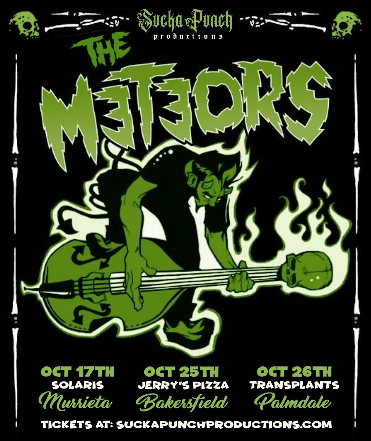 The Meteors Live in concert at Transplants, 26 October | Event in Palmdale | AllEvents