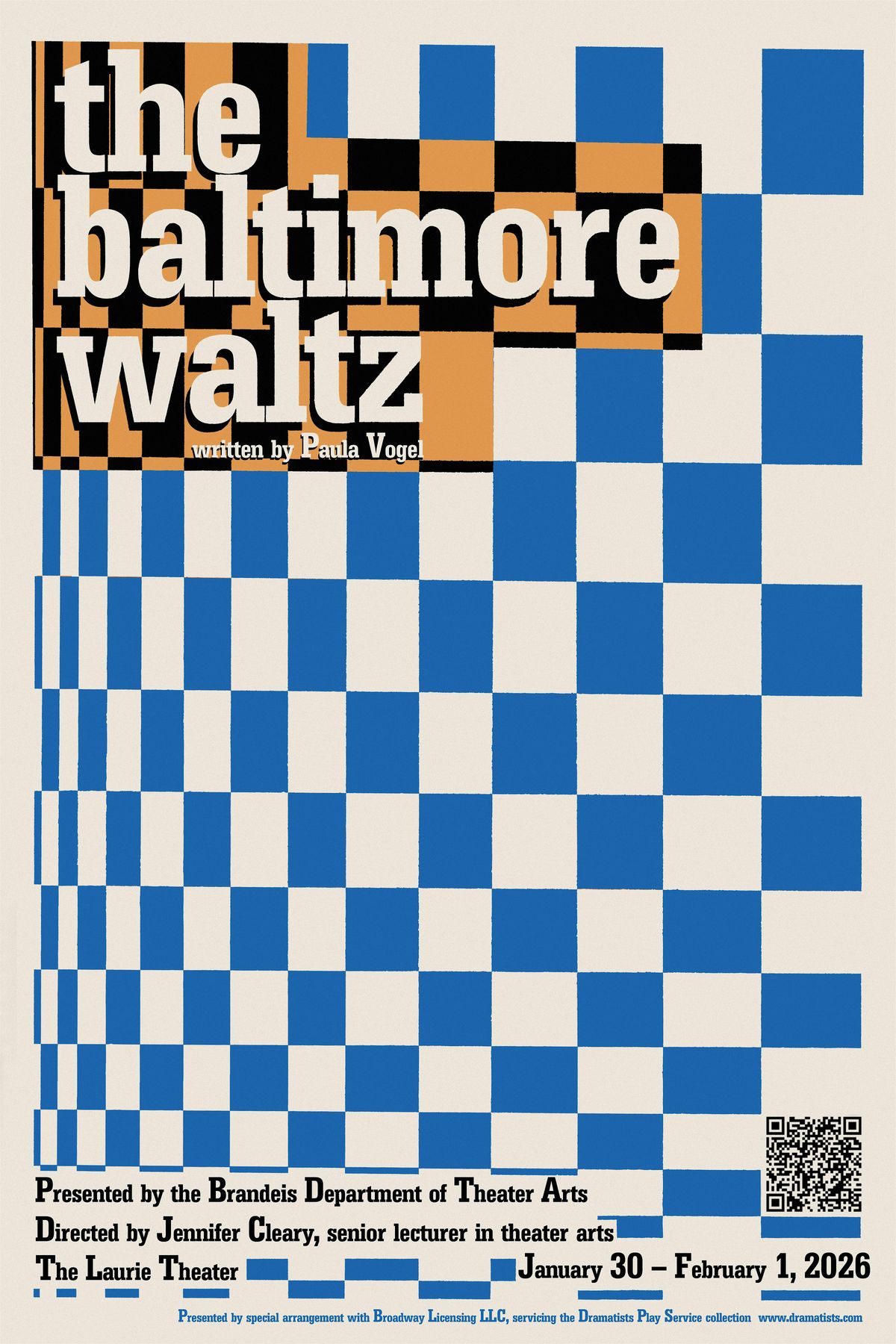 Auditions for The Baltimore Waltz at Brandeis, 4 November | Event in Waltham | AllEvents