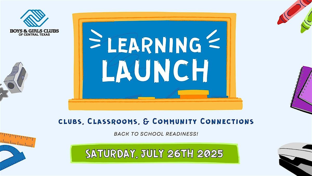 The Learning Launch, 26 July | Event in Killeen | AllEvents