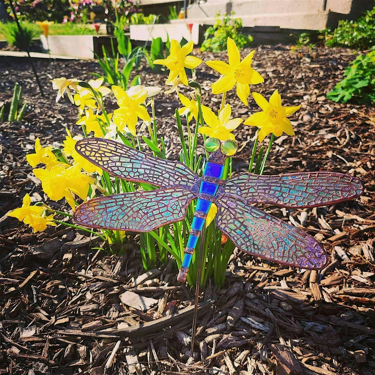 Beginner Stained Glass Dragonfly Garden Stake Class | Event in Columbia | AllEvents