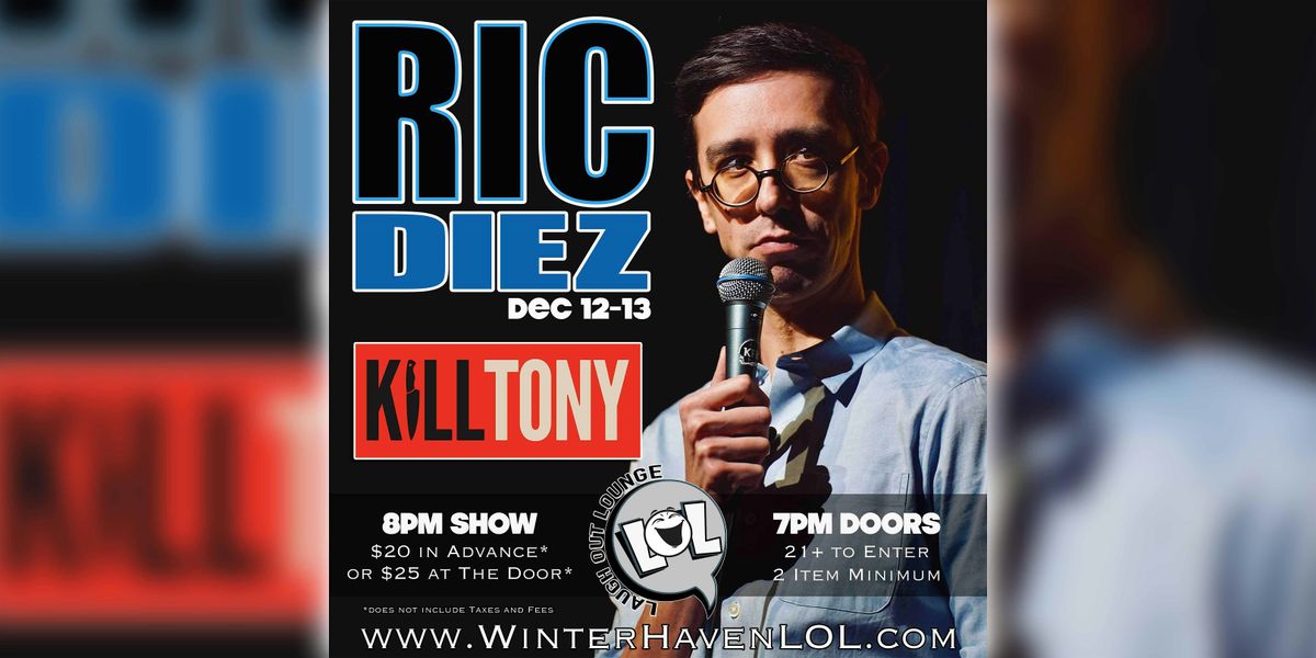 Ric Diez from K*ll Tony!, 12 December | Event in Winter Haven | AllEvents