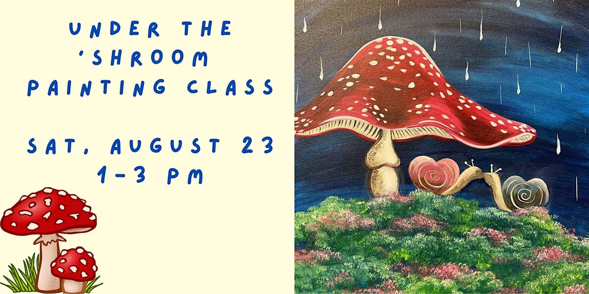 Under the ‘Shroom Painting Class, 23 August | Event in Wisconsin Dells | AllEvents
