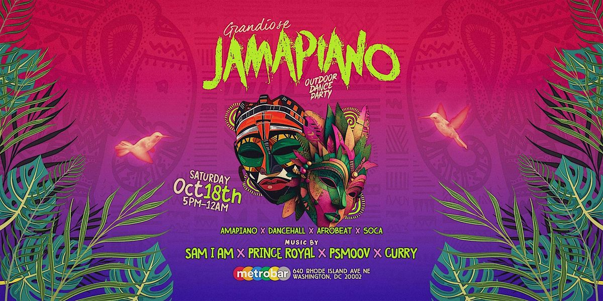 Jamapiano, 18 October | Event in Washington | AllEvents