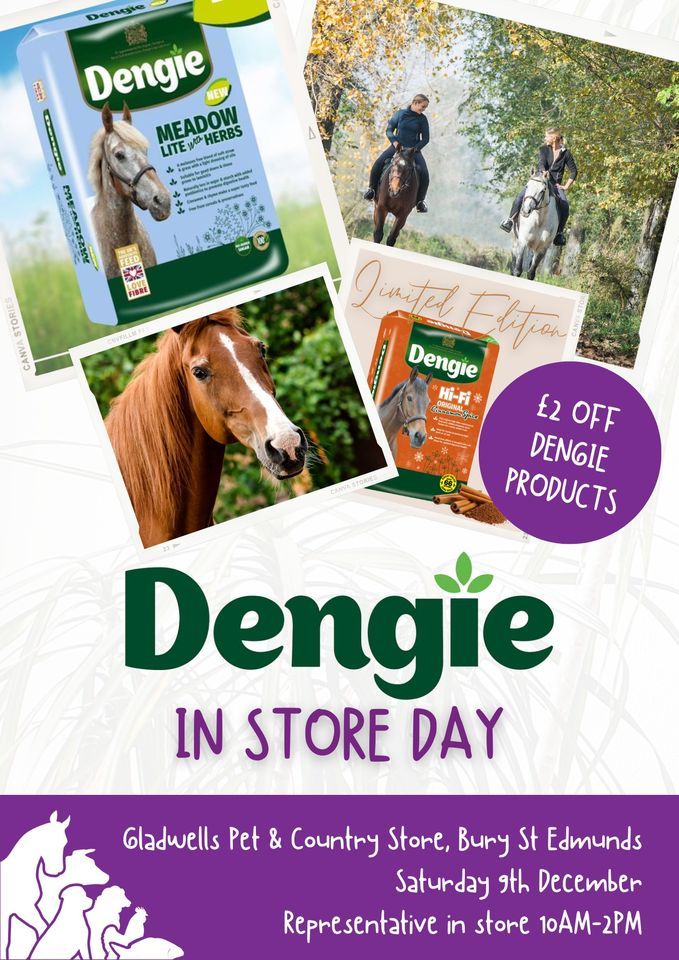 Dengie In Store At Gladwells Pet & Country Store, Bury St Edmunds