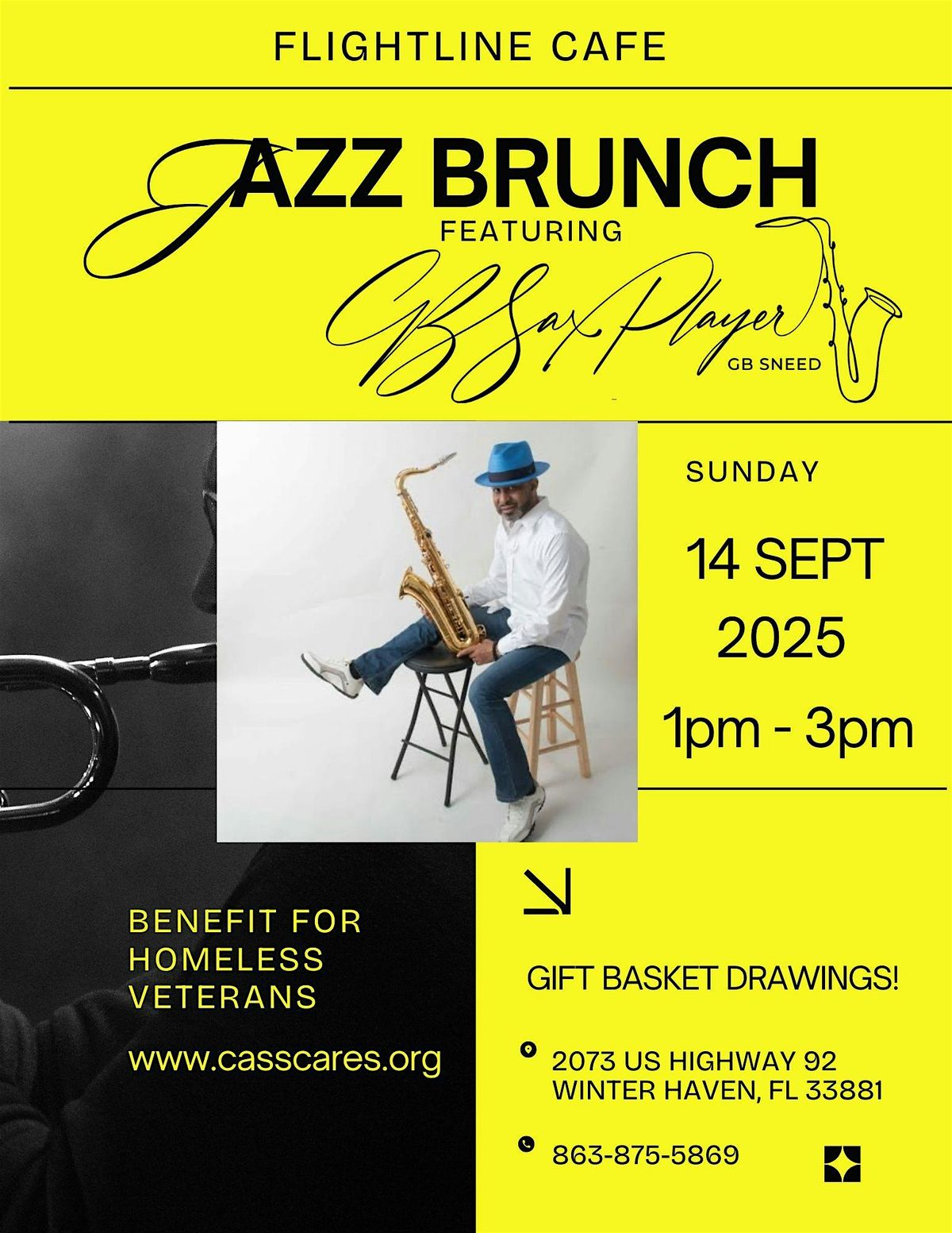 Jazz it up for brunch at the Flight Line Cafe in Winter Haven, FL, 14 September | Event in Winter Haven | AllEvents