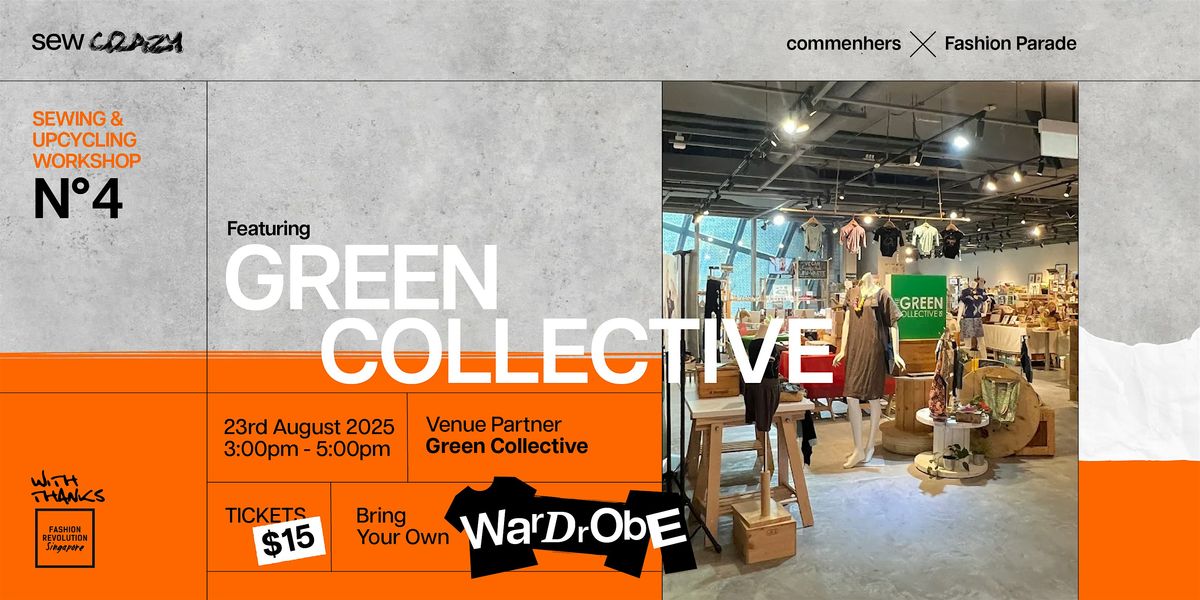Beginner Friendly Sewing & Upcycling Workshop 23rd August 3pm - 5pm, 23 August | Event in Singapore | AllEvents