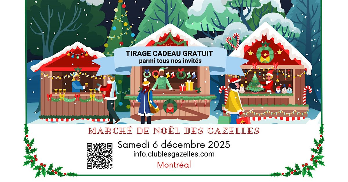 Le Marché de Noël des GAZELLES
