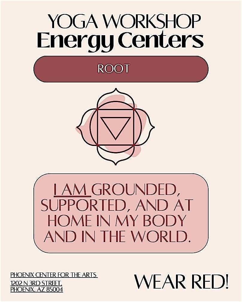 Friday Nite Workshop: Yoga Week 1 - "Root Chakra" with Aryam Garcia, 21 November | Event in Phoenix