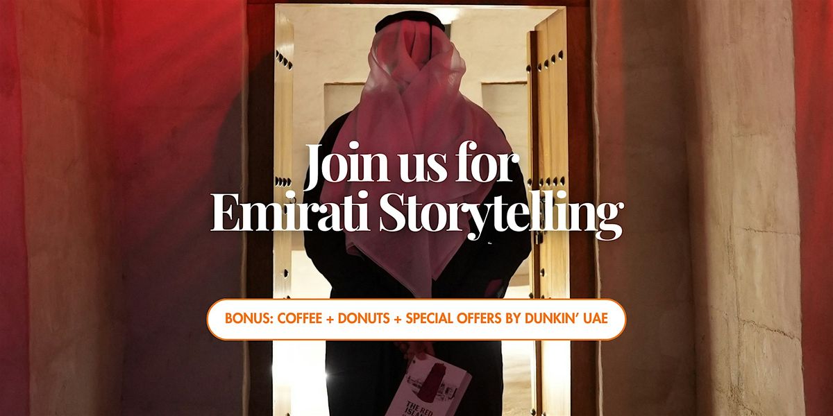 Emirati Storytelling with Adil Alzarooni - Book Signing & Reading, 24 May | Event in Dubai | AllEvents