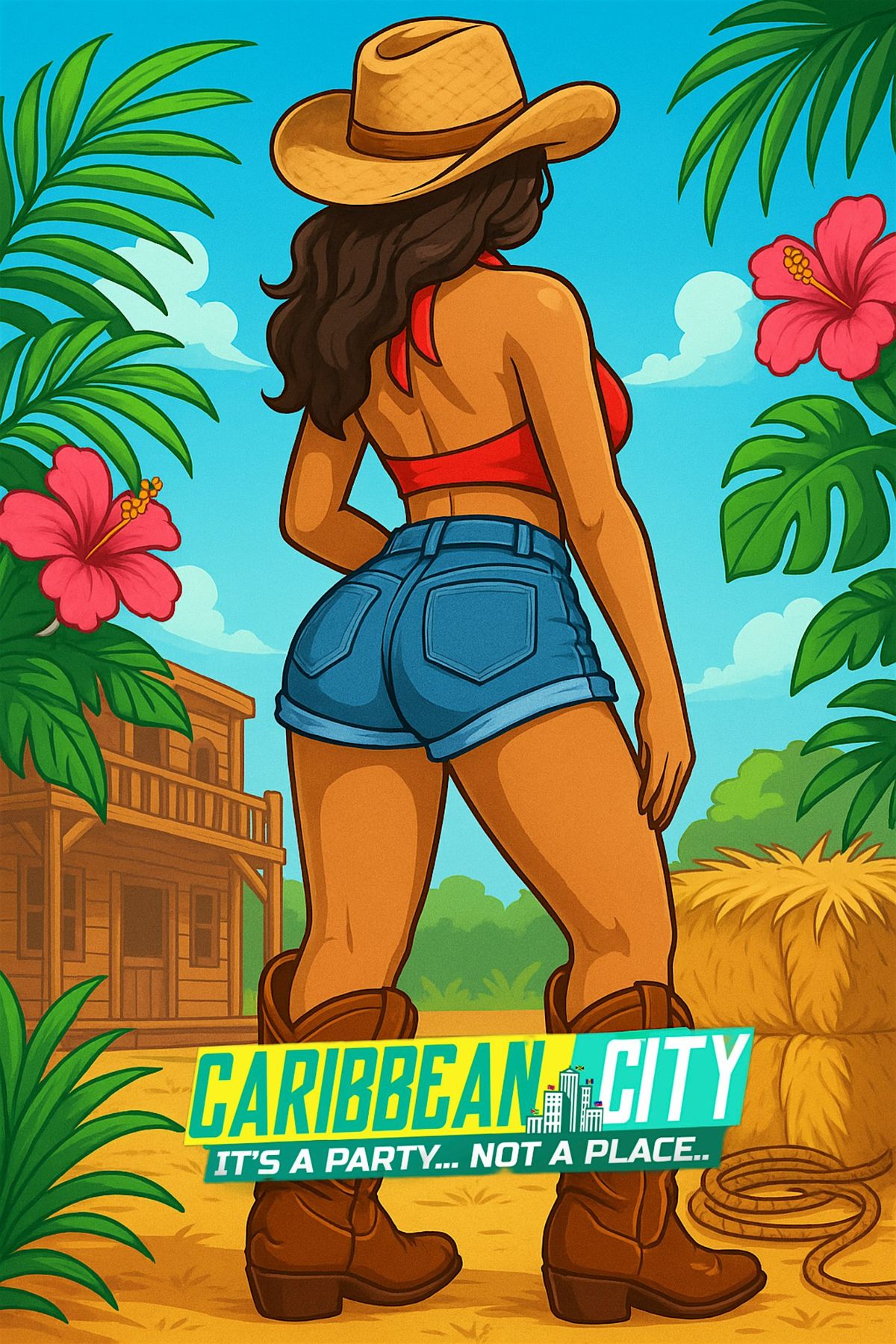 CARIBBEAN CITY | BOOTS & BOOTY SHORTS | Ladies FREE with RSVP Before 12am, 16 August | Event in Miami