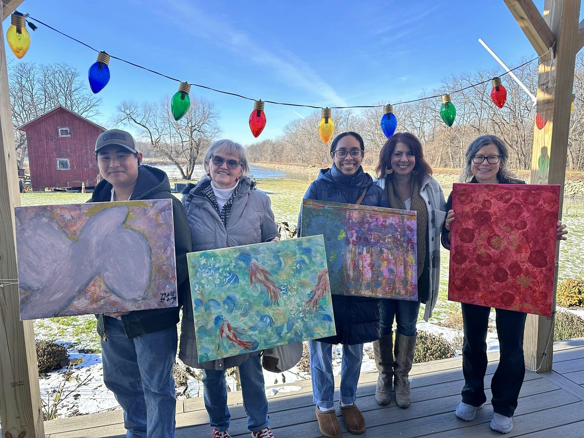 FREE  Intuitive Painting Workshop @ Homestead for Hope, 20 August | Event in Rochester | AllEvents