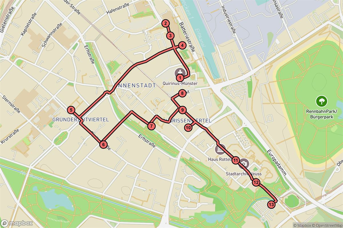 Neuss Audio Tour: Mysteries and Monuments of Innenstadt Unveiled | Event in Neuss | AllEvents