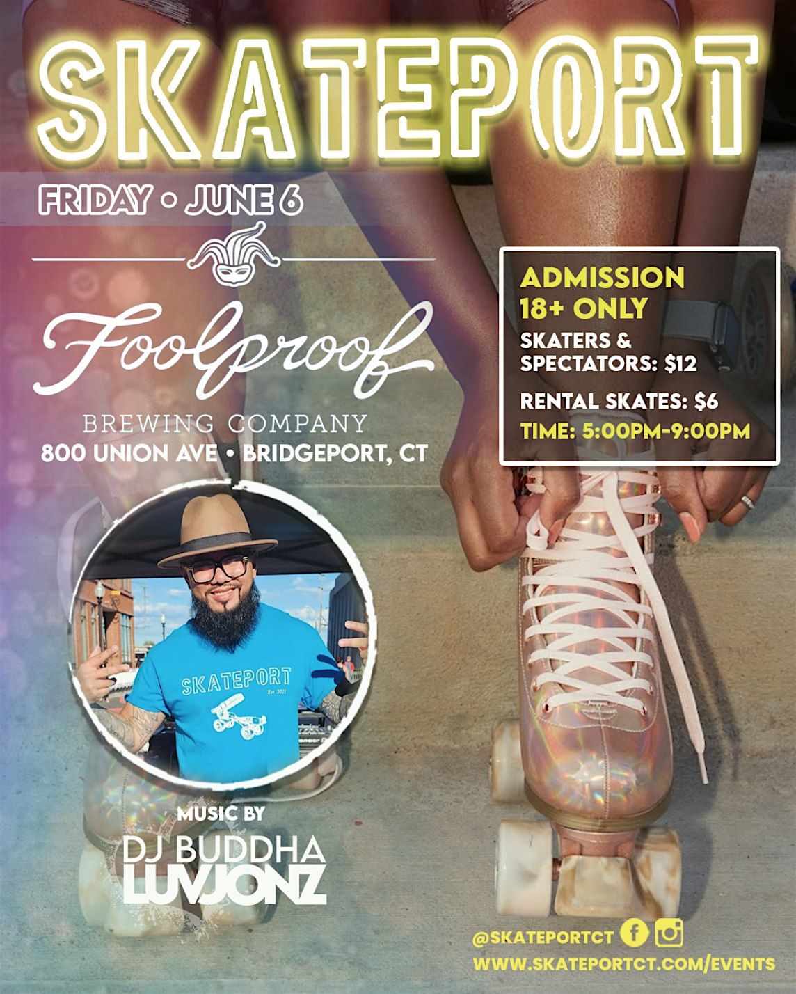 Skateport at Foolproof June 6 (18+), 6 June | Event in Bridgeport | AllEvents
